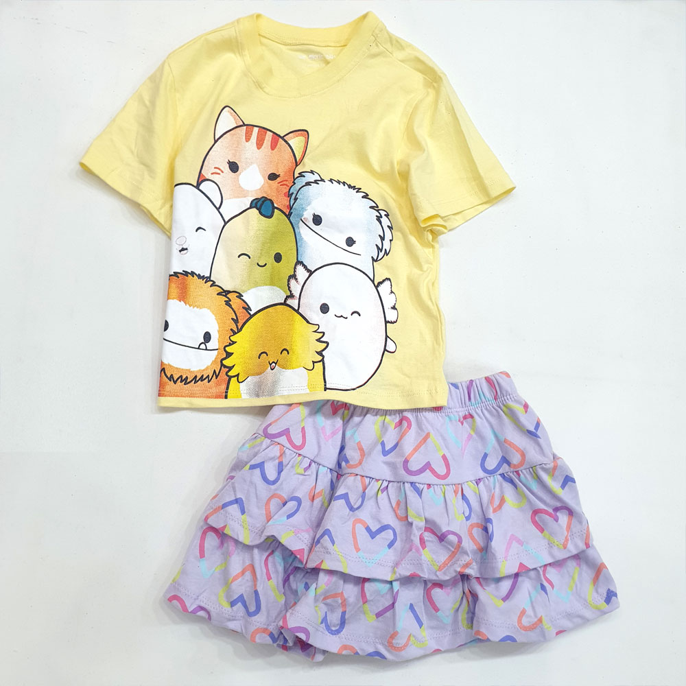 [🛒🇻🇳][14kg-48kg] Bộ chân váy liền quần vải thun cotton rất đẹp hàng VN màu vàng – Thời trang trẻ em Bé Sành Điệu , SKU – BV031-2 – besanhdieu.com 🇻🇳🛒Top1Shop🛒 🇻🇳Top1Vietnam🇻🇳 🛍🛒🇻🇳