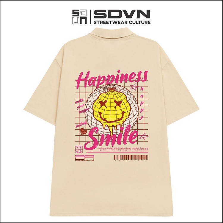 [🛒🇻🇳]Áo Thun POLO Unisex Form Rộng – Brand Chính Hãng SDVN – HAPPY – SDVN , SKU – 4853420409365 – tiki.vn 🇻🇳🛒Top1Shop🛒 🇻🇳Top1Vietnam🇻🇳 🛍🛒🇻🇳