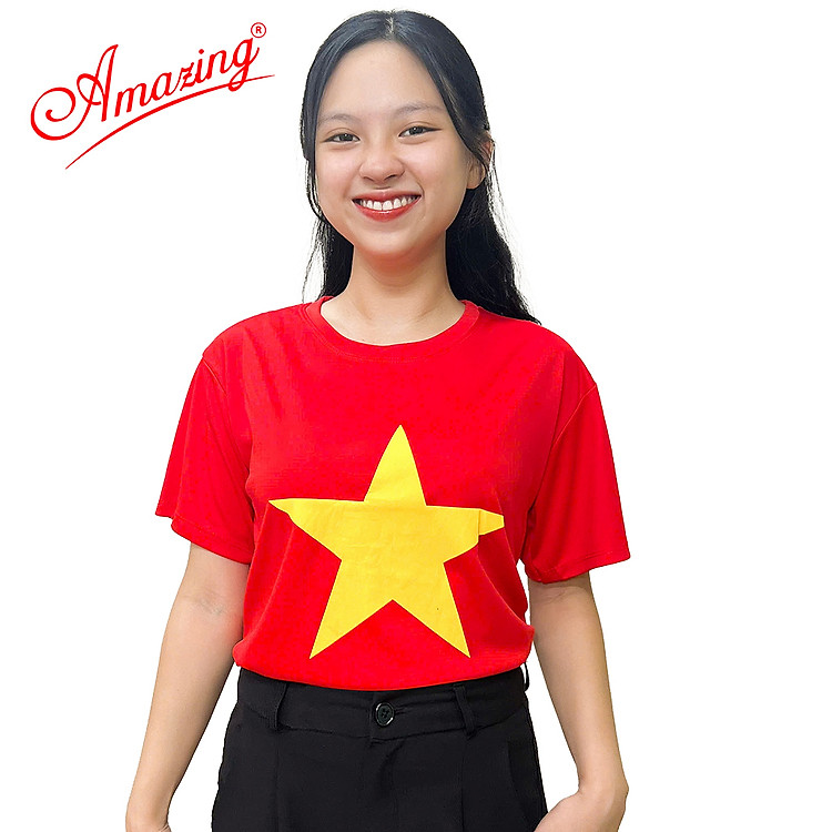 [🛒🇻🇳]Áo thun cờ đỏ sao vàng, trang phục biểu diễn, dành cho bé gái và bé trai, size đến 100kg, Amazing – Amazing , SKU – 2361138237785 – tiki.vn 🇻🇳🛒Top1Shop🛒 🇻🇳Top1Vietnam🇻🇳 🛍🛒🇻🇳
