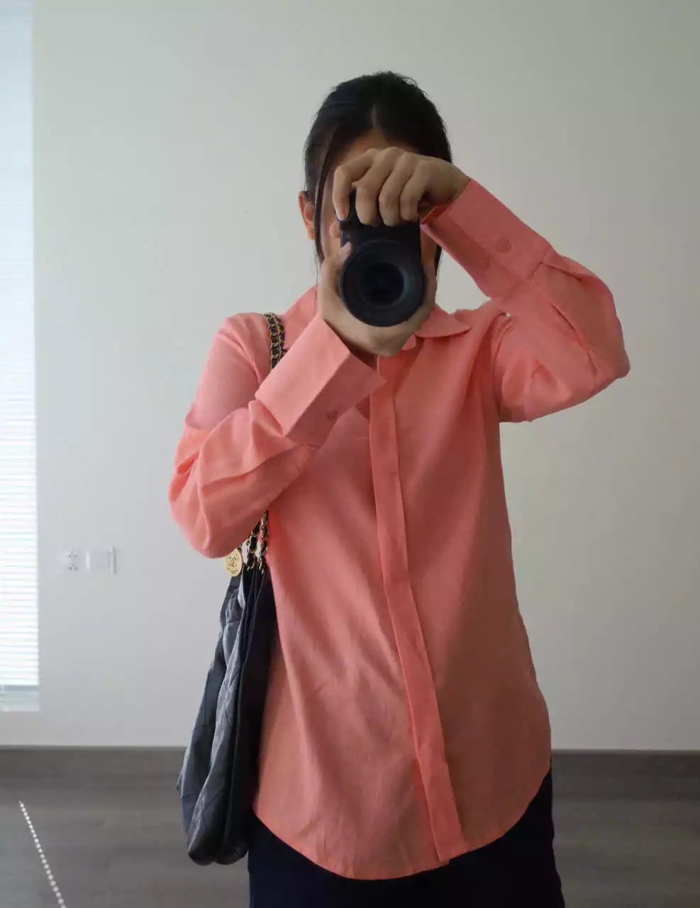 [🛒🇻🇳]Áo sơmi tay dài trơn dấu cúc ( CAM ĐÀO ) – , SKU – – quynhgiaonguyen.vn 🇻🇳🛒Top1Shop🛒 🇻🇳Top1Vietnam🇻🇳 🛍🛒🇻🇳