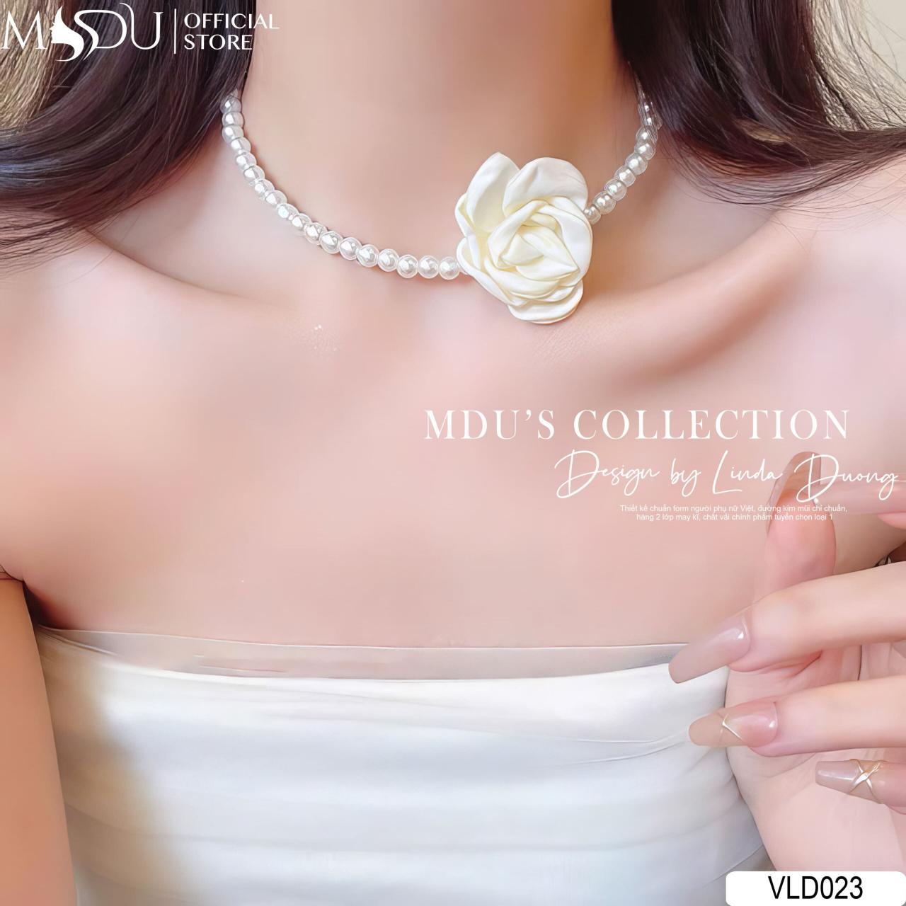 [🛒🇻🇳]VLD023 – Vòng Cổ Ngọc Trai Đính Hoa Trắng Dịu Dàng Và Nữ Tính – , SKU – – mdufashion.com 🇻🇳🛒Top1Shop🛒 🇻🇳Top1Vietnam🇻🇳 🛍🛒🇻🇳