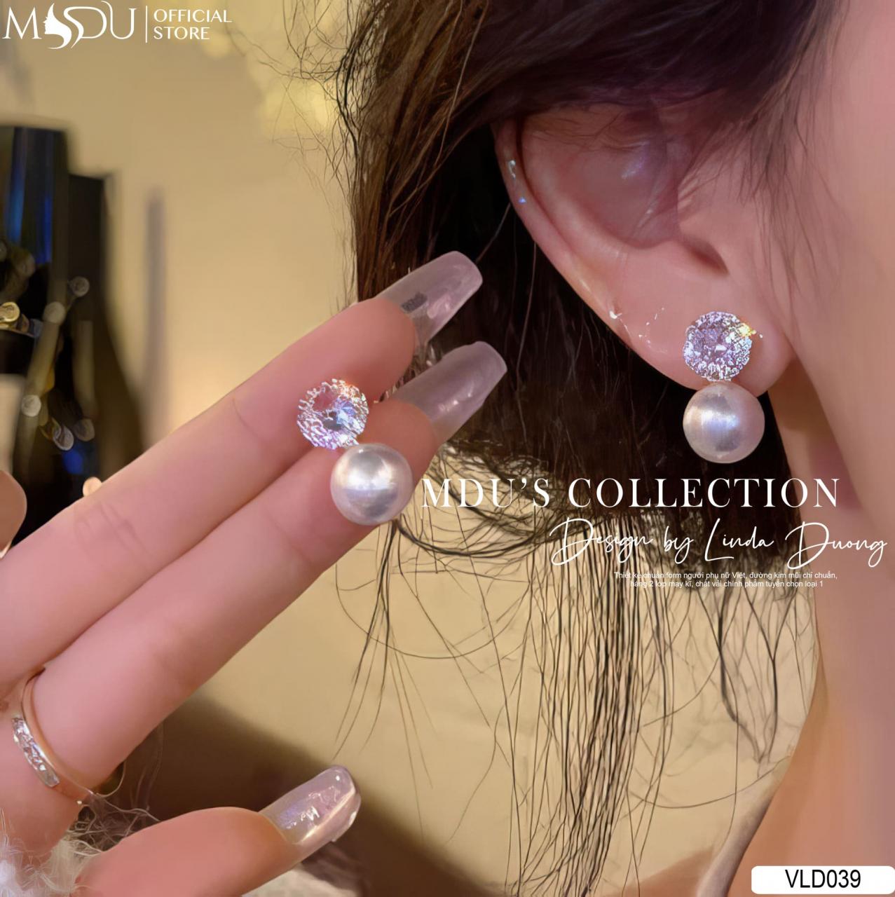 [🛒🇻🇳]VLD039 – Hoa Tai Ngọc Trai Viền Đá Tỏa Sáng Sang Trọng – , SKU – – mdufashion.com 🇻🇳🛒Top1Shop🛒 🇻🇳Top1Vietnam🇻🇳 🛍🛒🇻🇳