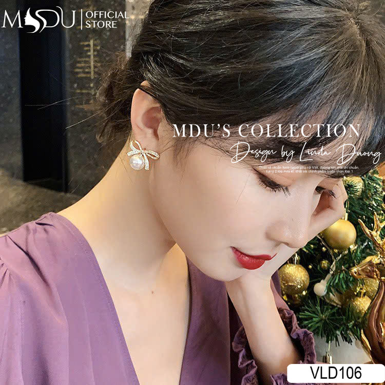 [🛒🇻🇳]VLD106 – Bông Tai Ngọc Trai Đính Nơ Dành Cho Quý Cô Thanh Nhã – , SKU – – mdufashion.com 🇻🇳🛒Top1Shop🛒 🇻🇳Top1Vietnam🇻🇳 🛍🛒🇻🇳