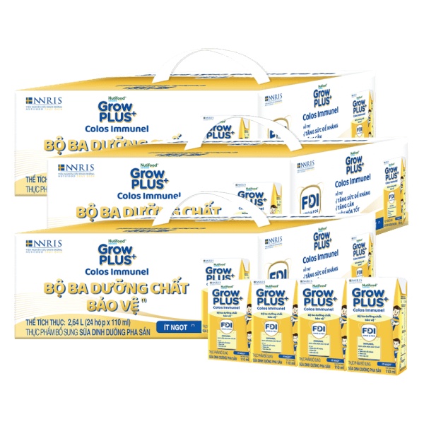 [🛒🇻🇳]Combo 3 thùng sữa GrowPLUS+ Colos Immunel, 4x110ml, 36 lốc (3 thùng 12 lốc hoặc 6 thùng 6 lốc) – GrowPLUS+ Colos Immunel , SKU – 7175000000002 – concung.com 🇻🇳🛒Top1Shop🛒 🇻🇳Top1Vietnam🇻🇳 🛍🛒🇻🇳