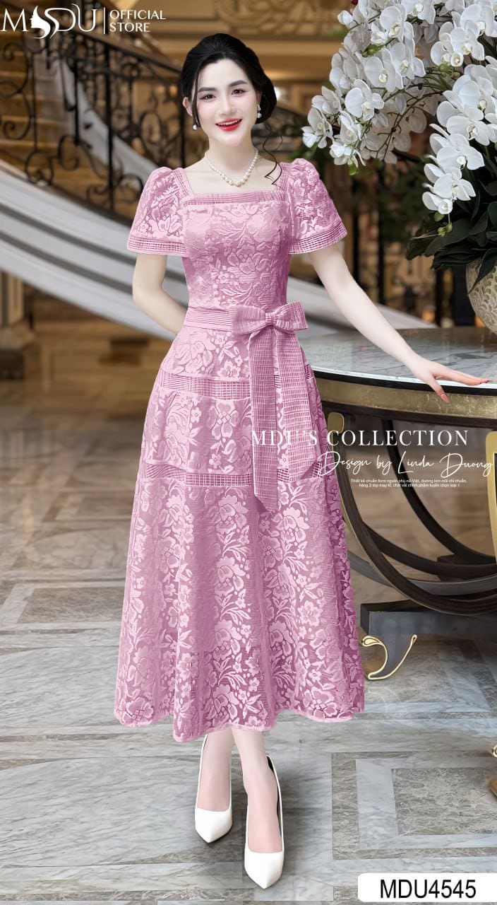 [🛒🇻🇳]Váy Thiết Kế MDU4545 Cổ Vuông Cách Điệu Phối Ren Cao Cấp – , SKU – – mdufashion.com 🇻🇳🛒Top1Shop🛒 🇻🇳Top1Vietnam🇻🇳 🛍🛒🇻🇳