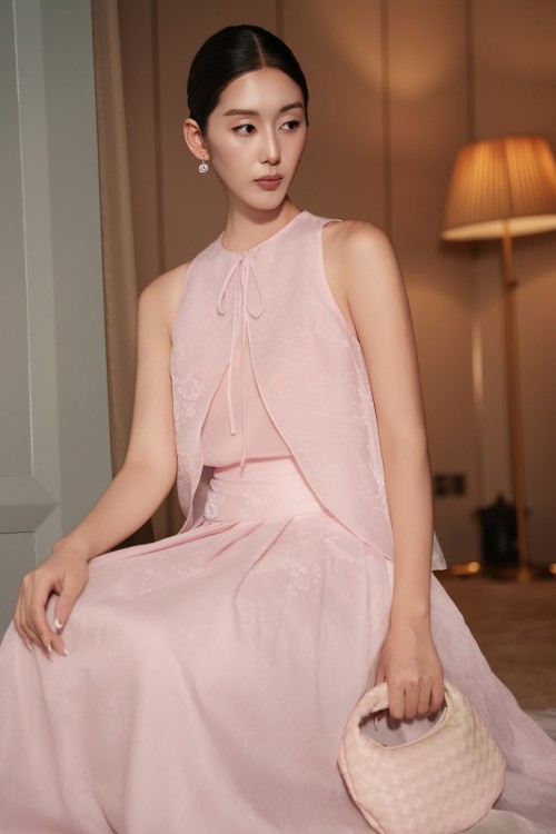 [🛒🇻🇳]Áo nữ – Pink Organza Blouse – , SKU – – sixdo.vn 🇻🇳🛒Top1Shop🛒 🇻🇳Top1Vietnam🇻🇳 🛍🛒🇻🇳