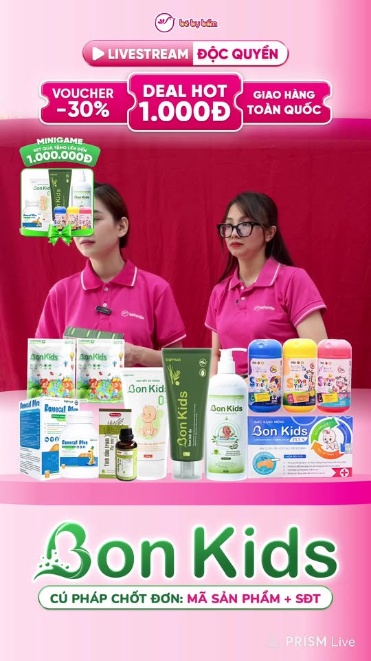 [🆕🇻🇳]  Bé Bụ Bẫm  (Hiểu mẹ Yêu con) 🧑‍🧒❤️️👶⭐️ CÙNG BÉ BỤ BẪM VÀ BONKIDS RINH QUÀ SIÊU ĐỈNH TRỊ GIÁ 1.000.000Đ VÀ SĂN HÀNG TRĂM ƯU ĐÃI HOT LÊN TỚI 50% NÀO CÁC MOM ƠI!!!!

#Bonkids #Bebubam , shares-0✔️ , likes-67❤️️ , date-2025-05-06 18:15:13🇻🇳🇻🇳🇻🇳📰🆕