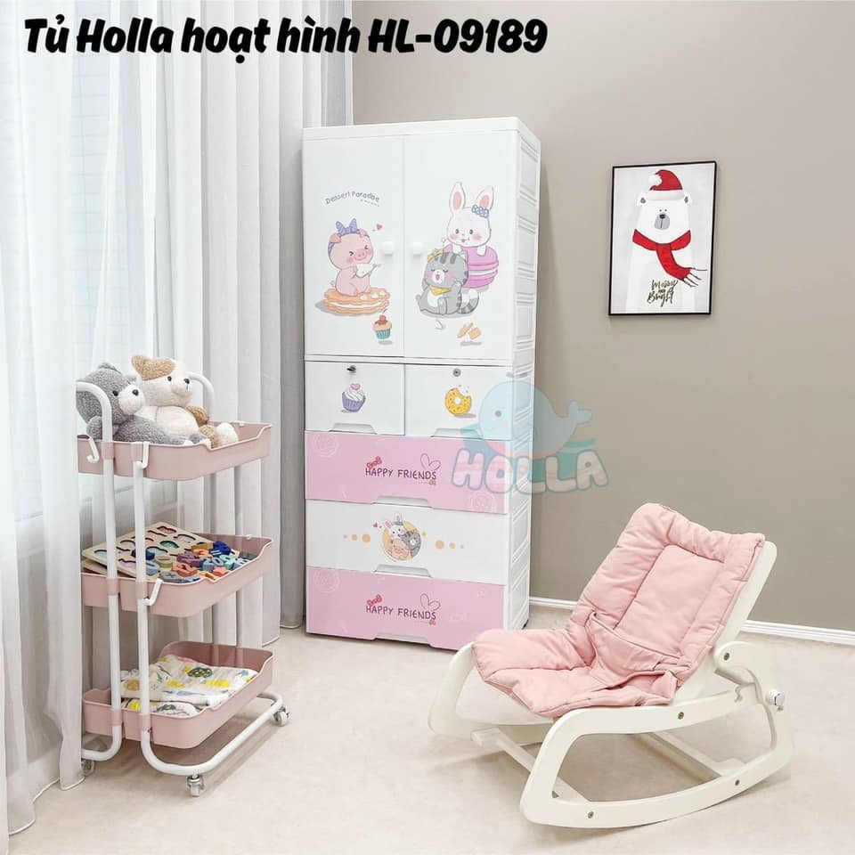 [🆕🇻🇳] Shop TOM BABY  Chuyên Bỉm,Thời trang cho bé,các loại Bánh kẹo, Kem, Thực phâm dinh dưỡng 🧑‍🧒❤️️👶⭐️ Tủ Holla hoạt hình HL-09189 vừa đẹp, lại vừa thích hợp với không gian phòng của bé
Đặc điểm nổi bật của Tủ 5 Tầng Hoạt Hình Holla cho bé:
-Tủ kết hợp cả n , shares-1✔️ , likes-0❤️️ , date-2025-05-10 18:00:25🇻🇳🇻🇳🇻🇳📰🆕