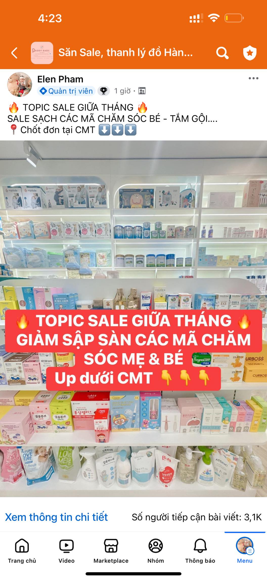 [🆕🇻🇳] Mộc Baby Store – Chuyên cung cấp đồ cao cấp cho Mẹ & bé 🧑‍🧒❤️️👶⭐️  𝐆𝐇𝐄̂́ 𝐀̆𝐍 𝐃𝐀̣̆𝐌 Đ𝐀 𝐍𝐀̆𝐍𝐆 𝐂𝐇𝐎 𝐁𝐄́ 𝐔𝐌𝐎𝐎 𝐔𝐌-𝟎𝟓𝟏𝟖𝟐 – 𝐏𝐇𝐈𝐄̂𝐍 𝐁𝐀̉𝐍 𝐌𝐎̛́𝐈 𝐍𝐇𝐀̂́𝐓 𝟐𝟎𝟐𝟓
Gấp gọn – Linh hoạt – Siêu chắc chắn – Màu sắc siêu yêu cho bé yêu!Khu , shares-0✔️ , likes-1❤️️ , date-2025-05-16 21:36:28🇻🇳🇻🇳🇻🇳📰🆕