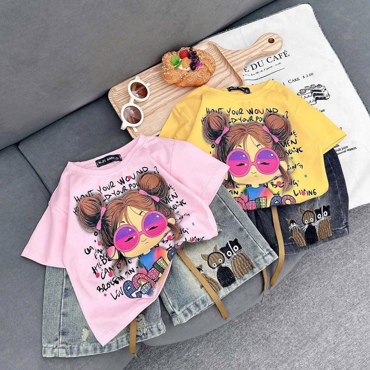 [🆕🇻🇳] NANA Kids – Thời Trang Trẻ Em 🧑‍🧒❤️️👶⭐️ SET IN HÌNH CÔ GÁI MIX QUẦN JEAN SIÊU CHẤt 1⃣2⃣5⃣ / set quần + áoCó 2 màu áo , bé thích màu nào chọn nè . Hồng – vàng
Áo cotton co , shares-0✔️ , likes-0❤️️ , date-2025-05-21 19:05:56🇻🇳🇻🇳🇻🇳📰🆕