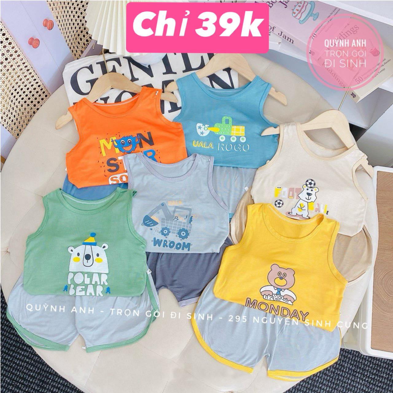 [🆕🇻🇳] Quỳnh Anh – Trọn Gói Đi Sinh – Shop chuyên cung cấp trọn gói đồ sơ sinh 🧑‍🧒❤️️👶⭐️  𝐌Ù𝐀 𝐇È 𝐌Á𝐓 𝐌Ẻ – 𝐆𝐈Á 𝐒𝐈Ê𝐔 𝐑Ẻ
Bộ ba lỗ, đồ dây siêu xinh cho bé từ 6–16kg
Giá chỉ #39K/BỘ – Mềm hơn cả bông!
Vải mát, thấm hút tốt – Bé mặc cả ngày vẫn dễ , shares-1✔️ , likes-0❤️️ , date-2025-05-29 12:20:43🇻🇳🇻🇳🇻🇳📰🆕
