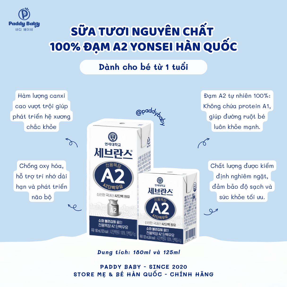 [🆕🇻🇳] Paddy Baby – Mẹ và Bé nội địa Hàn 🧑‍🧒❤️️👶⭐️  𝐒𝐮̛̃𝐚 𝐭𝐮̛𝐨̛𝐢 𝐧𝐠𝐮𝐲𝐞̂𝐧 𝐜𝐡𝐚̂́𝐭 𝟏𝟎𝟎% đ𝐚̣𝐦 𝐀𝟐 – Đ𝐚̣𝐦 𝐀𝟐 𝐭𝐮̛̣ 𝐧𝐡𝐢𝐞̂𝐧, 𝐝𝐞̂̃ 𝐭𝐢𝐞̂𝐮 𝐡𝐨́𝐚, 𝐠𝐢𝐨̂́𝐧𝐠 𝐜𝐚̂́𝐮 𝐭𝐫𝐮́𝐜 𝐬𝐮̛̃𝐚 𝐦𝐞̣.
#Restock thêm size 180ml cho béVì sao n , shares-0✔️ , likes-0❤️️ , date-2025-06-30 21:20:33🇻🇳🇻🇳🇻🇳📰🆕