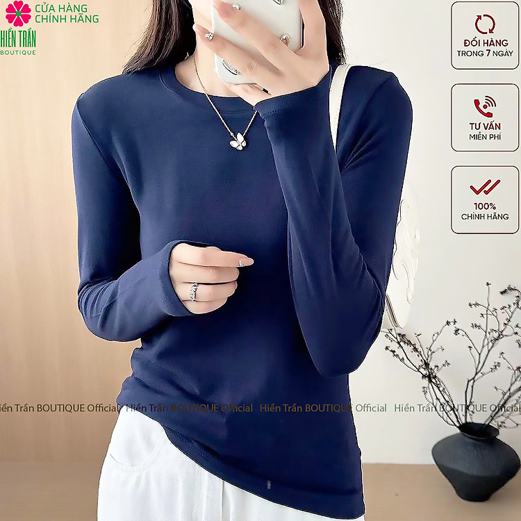 [🛒🇻🇳]Áo thun dài tay nữ Hiền Trần BOUTIQUE cổ tròn nhẹ dáng suông rộng thoải mái vải cotton mềm mại kiểu nữ tính A12 Women Top – Hiền Trần BOUTIQUE , SKU – 4713009434246 – tiki.vn 🇻🇳🛒Top1Shop🛒 🇻🇳Top1Vietnam🇻🇳 🛍🛒🇻🇳