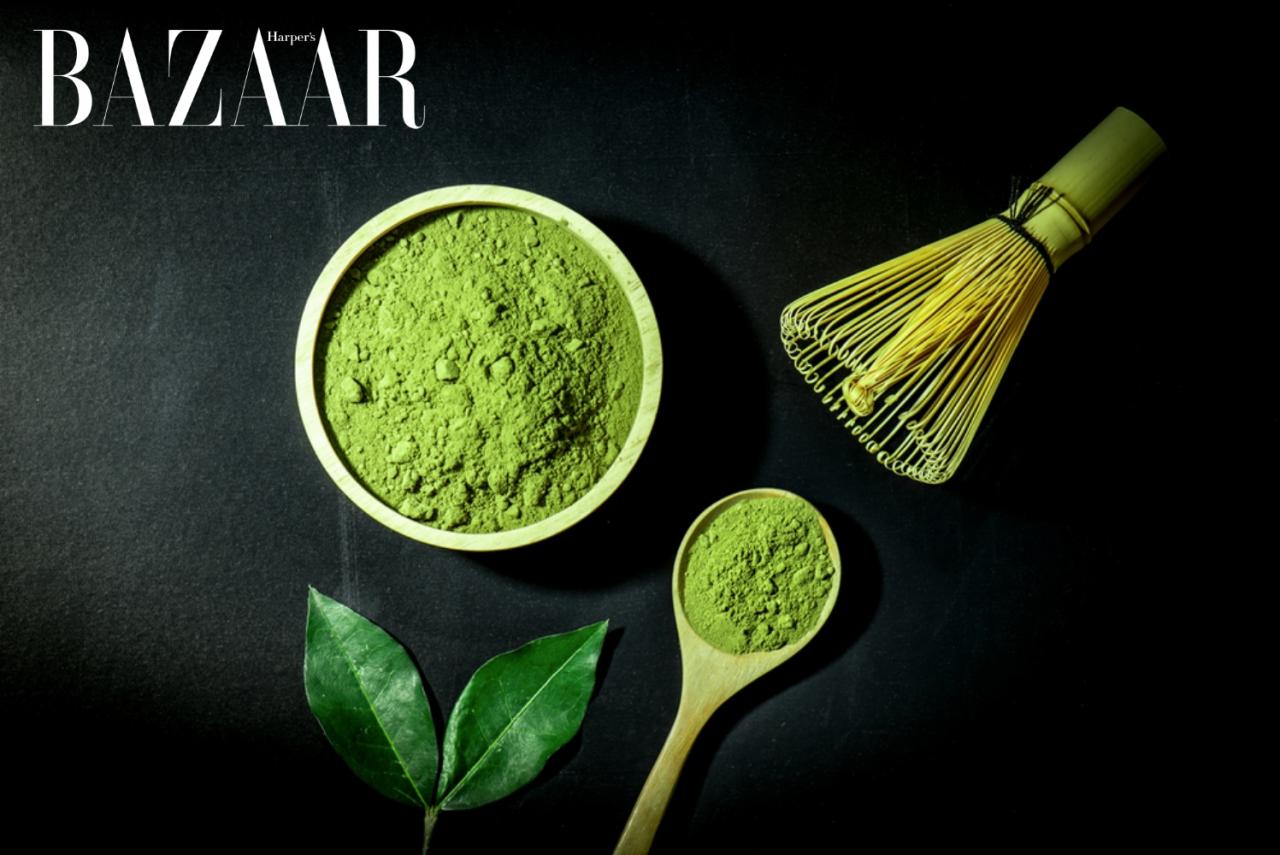 Nhắc đến làm đẹp kiểu Nhật, không thể bỏ qua trà xanh (matcha).