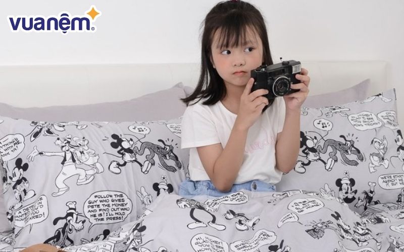 [🆕🇻🇳] Khám phá những mẫu chăn ga gối hoạt hình dễ thương cho bé