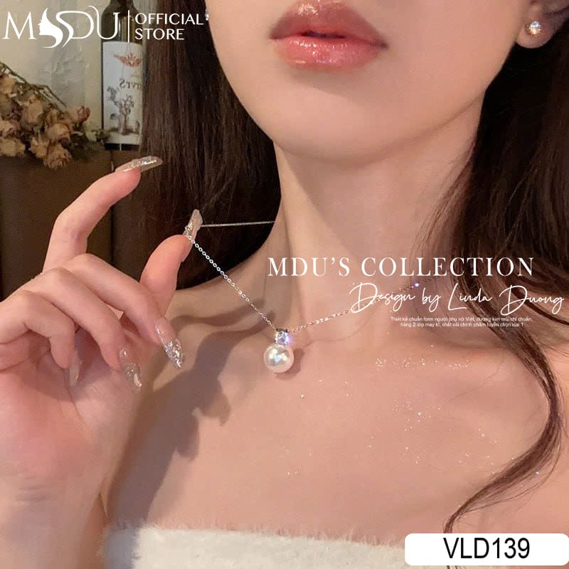 [🛒🇻🇳]VLD139 – Dây Chuyền Ngọc Trai Kèm Đá Pha Lê Thanh Lịch – , SKU – – mdufashion.com 🇻🇳🛒Top1Shop🛒 🇻🇳Top1Vietnam🇻🇳 🛍🛒🇻🇳