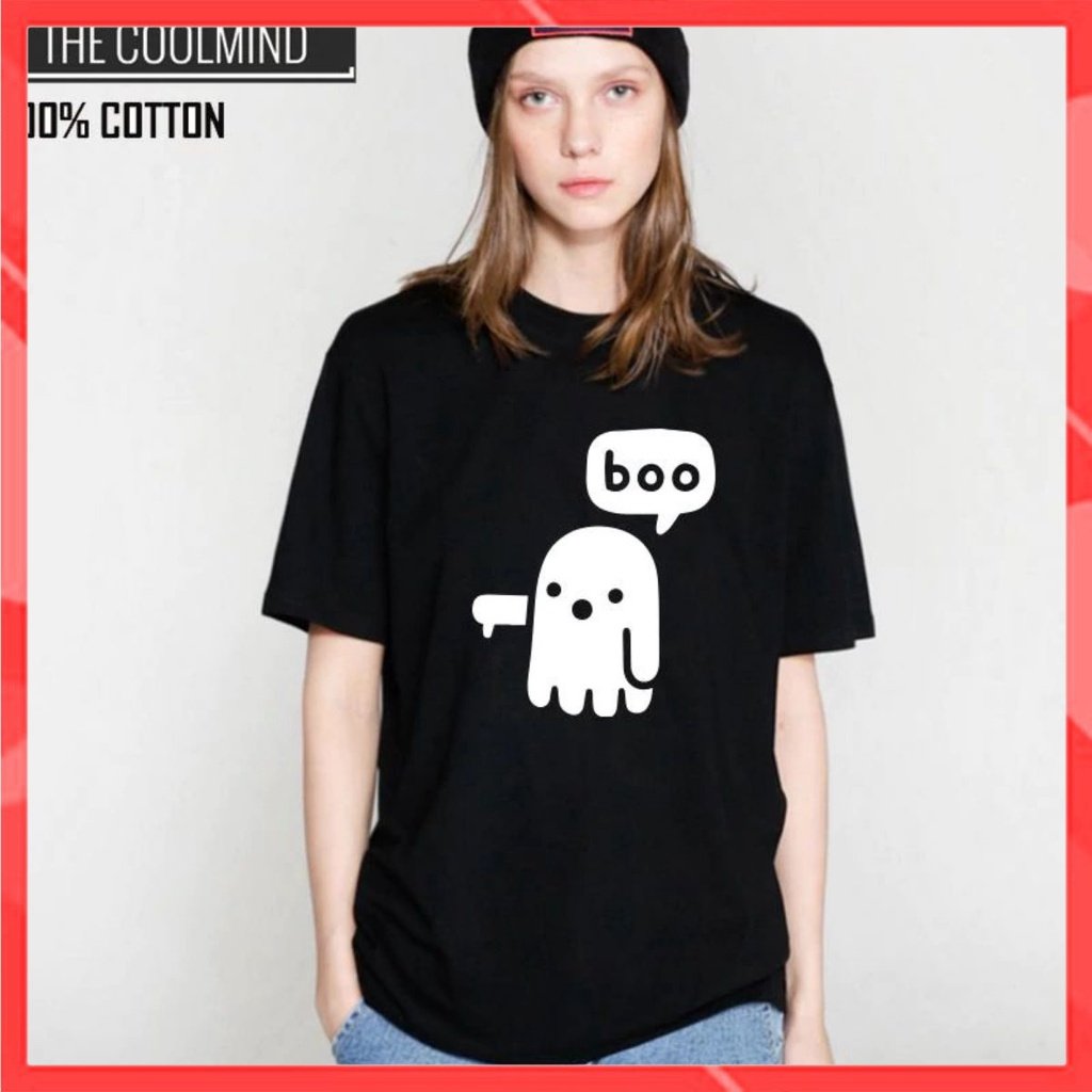 [🛒🇻🇳]Áo thun phông nam nữ form rộng Familylove – Mẫu áo Unisex A Ghost Said Booooooo chất Cotton 100% cao cấp – Khác , SKU – – familylove.vn 🇻🇳🛒Top1Shop🛒 🇻🇳Top1Vietnam🇻🇳 🛍🛒🇻🇳