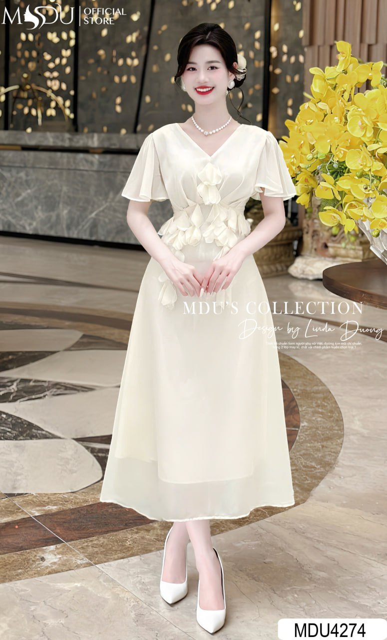 [🛒🇻🇳]Váy Thiết Kế MDU4274 – Màu Trắng Đính Hoa Tinh Tế Cầu Kì – , SKU – – mdufashion.com 🇻🇳🛒Top1Shop🛒 🇻🇳Top1Vietnam🇻🇳 🛍🛒🇻🇳