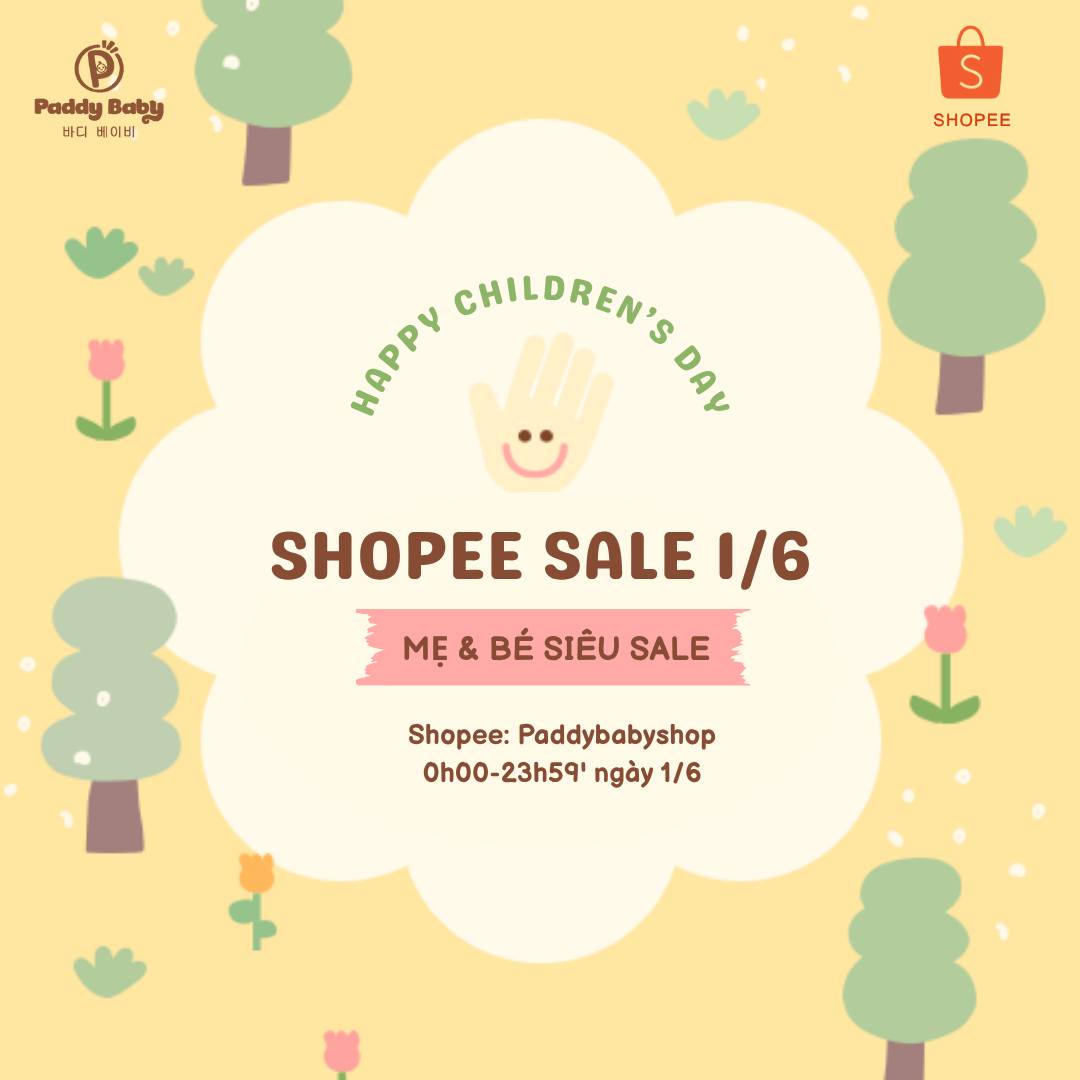 [🆕🇻🇳] Paddy Baby – Mẹ và Bé nội địa Hàn 🧑‍🧒❤️️👶⭐️  MỪNG QUỐC TẾ THIẾU NHI 1/6 – SALE OFF TẤT CẢ SP MẸ & BÉ
Tại Shopee:  (Paddybabyshop)
Duy nhất: 0h00-23h59′ ngày 01/06
FREESHIP
VOUCHER KHỦNG
GIẢM GIÁ S , shares-0✔️ , likes-0❤️️ , date-2025-06-01 06:33:18🇻🇳🇻🇳🇻🇳📰🆕