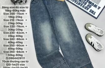 [🆕🇻🇳] ABC KID – Chuyên sỉ lẻ hàng thiết kế quần áo trẻ em 👕 Top1Fashion 👗  Sale 200k/3c quần lẻ size cho bé Mỗi mẫu còn 1-3c size 20-60kg tùy từng mẫuCác bạn nhắn số kg và chiều cao cân nặng của bé shop gửi mẫu sale cho các bạn ch , shares-0✔️ , likes-0❤️️ , date-2025-06-05 00:34:29🇻🇳🇻🇳🇻🇳📰🆕