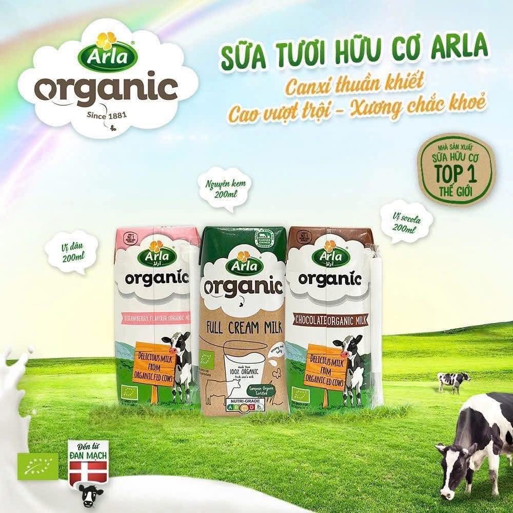 [🆕🇻🇳] Mộc Baby Store – Chuyên cung cấp đồ cao cấp cho Mẹ & bé 🧑‍🧒❤️️👶⭐️  SỮA MỚI – ARLA ORGANIC100% sữa tươi hữu cơ chuẩn – đảm bảo không dư lượng kháng sinh, không thuốc trừ sâu, không hormone tăng trưởng.Đạm A2 tự nhiê , shares-0✔️ , likes-1❤️️ , date-2025-06-16 21:28:35🇻🇳🇻🇳🇻🇳📰🆕