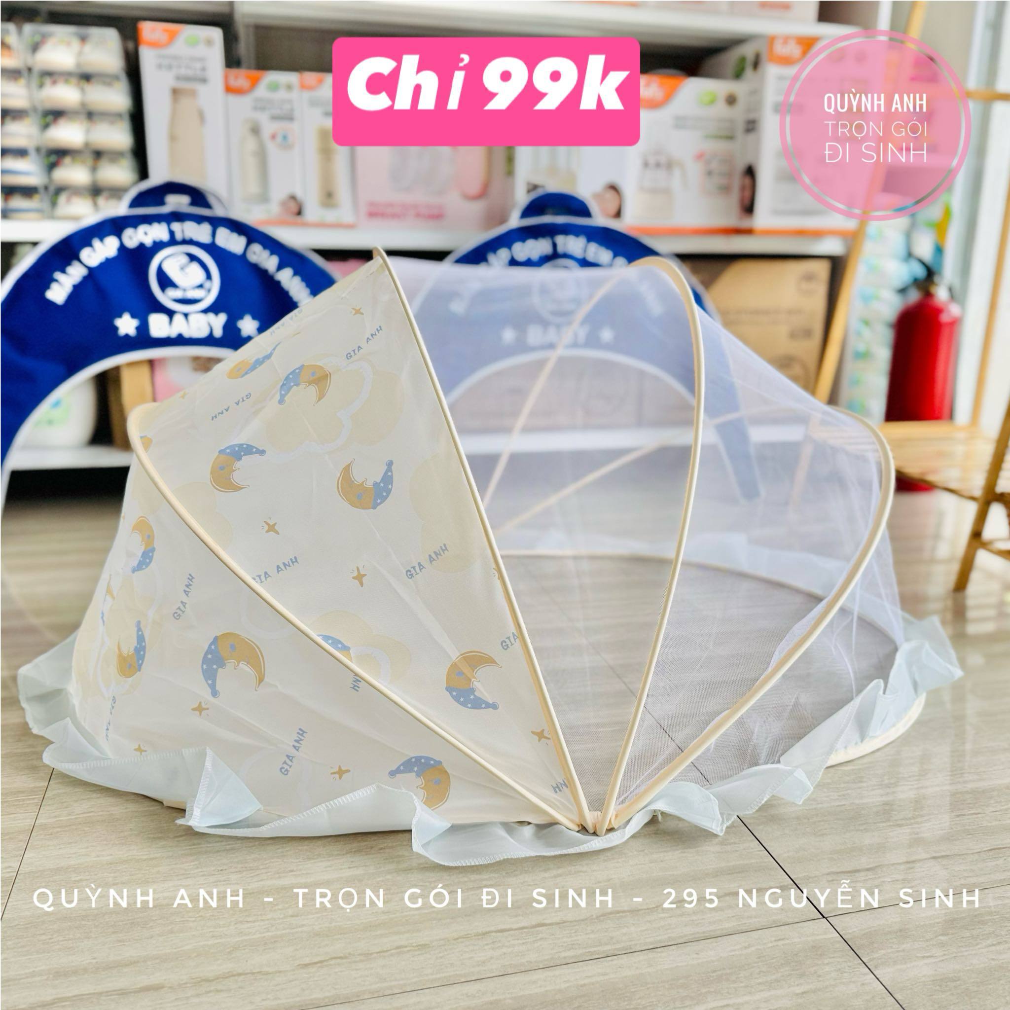 [🆕🇻🇳] Quỳnh Anh – Trọn Gói Đi Sinh – Shop chuyên cung cấp trọn gói đồ sơ sinh 🧑‍🧒❤️️👶⭐️ Nhất định phải có 1 chiếc màn chụp nếu nhà có Baby
MÀN CHỤP GẤP GỌN CHO BÉ IU CHỐNG MUỖI ĐỐT HÀNG CAO CẤP
ONLY #99kkkkkk_99kkkkk / cái.
Mùa muỗi rồi – nh , shares-1✔️ , likes-0❤️️ , date-2025-06-11 02:03:03🇻🇳🇻🇳🇻🇳📰🆕