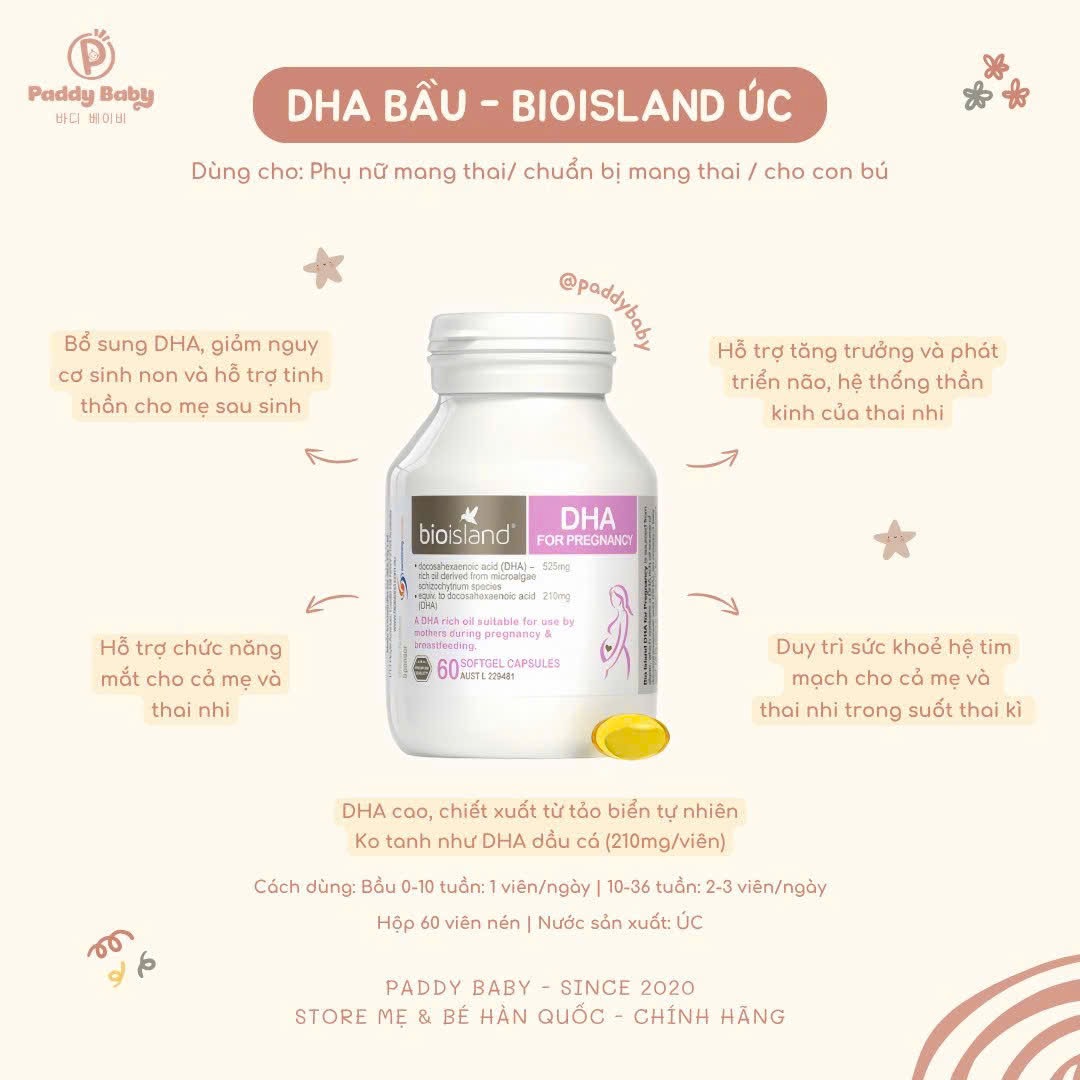 [🆕🇻🇳] Paddy Baby – Mẹ và Bé nội địa Hàn 🧑‍🧒❤️️👶⭐️ 𝐁𝐢𝐨 𝐈𝐬𝐥𝐚𝐧𝐝 𝐃𝐇𝐀 𝐜𝐡𝐨 𝐛𝐚̀ 𝐛𝐚̂̀𝐮 – 𝐃𝐮̛𝐨̛̃𝐧𝐠 𝐜𝐡𝐚̂́𝐭 𝐯𝐚̀𝐧𝐠 𝐜𝐡𝐨 𝐭𝐫𝐢́ 𝐧𝐚̃𝐨 𝐛𝐞́ 𝐲𝐞̂𝐮 𝐭𝐮̛̀ 𝐭𝐫𝐨𝐧𝐠 𝐛𝐮̣𝐧𝐠 𝐦𝐞̣
Được chiết xuất từ vi tảo tự nhiên, viên uống DHA Bio Isl , shares-0✔️ , likes-0❤️️ , date-2025-06-08 00:15:09🇻🇳🇻🇳🇻🇳📰🆕