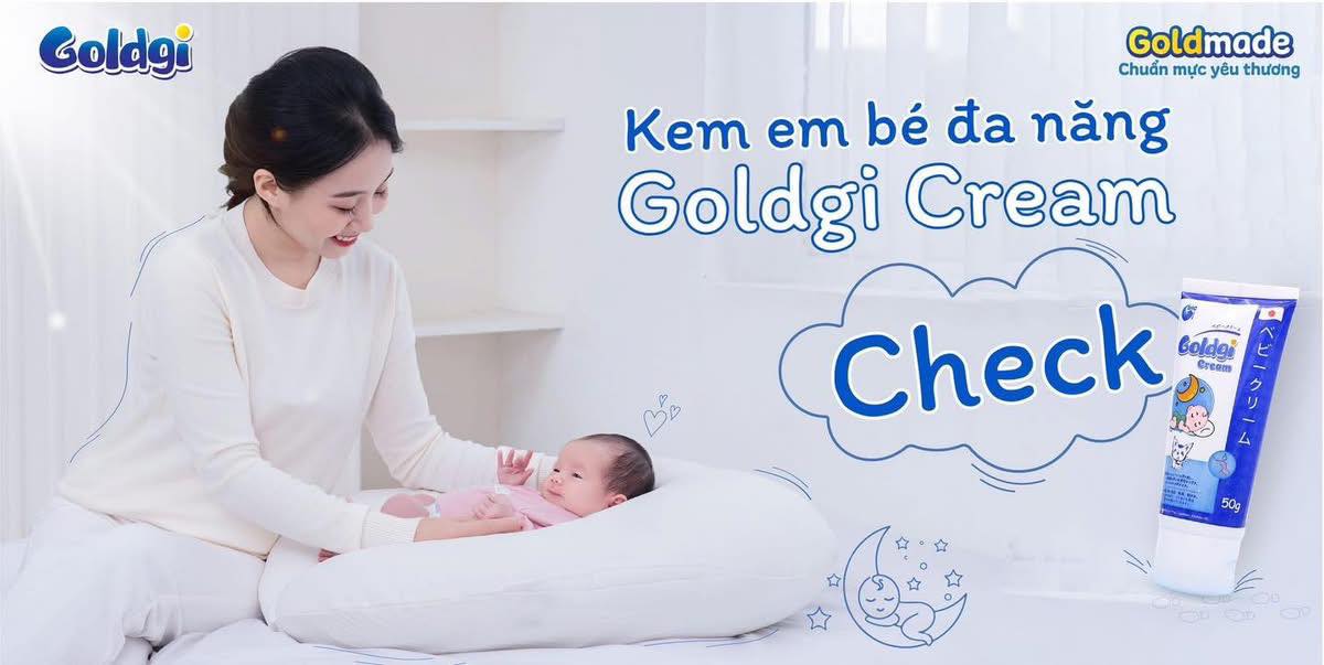 [🆕🇻🇳] Quỳnh Anh – Trọn Gói Đi Sinh – Shop chuyên cung cấp trọn gói đồ sơ sinh 🧑‍🧒❤️️👶⭐️ Kem em bé Goldgi Cream “check”Mẹ ơi! Mẹ có đang băn khoăn về profile của bạn Kem em bé đa năng Goldgi Cream có phù hợp với bé yêu nhà mình không nhỉ? Cù , shares-1✔️ , likes-0❤️️ , date-2025-06-10 20:26:35🇻🇳🇻🇳🇻🇳📰🆕