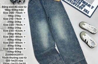 [🆕🇻🇳] ABC KID – Chuyên sỉ lẻ hàng thiết kế quần áo trẻ em 👕 Top1Fashion 👗  SALE CHỈ 100k/3c quần cho bé 18kg-60kg
Hàng lẻ size khong chọn mẫu
Các mẫu dưới cho bé 18kg-35kg có size
Chot theo cú pháp
combo 100k/3c + số kg bé + địa , shares-0✔️ , likes-0❤️️ , date-2025-06-21 06:35:35🇻🇳🇻🇳🇻🇳📰🆕