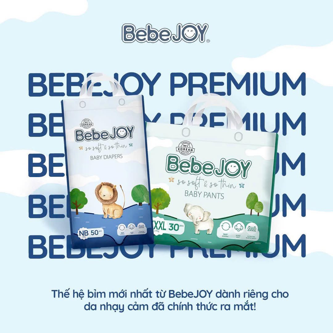 [🆕🇻🇳] Shop Như Ý – Mẹ và Bé Thế giới ăn dặm, thời trang cho Bé yêu 🧑‍🧒❤️️👶⭐️  BEBEJOY PREMIUM – CHÍNH THỨC LỘ DIỆN PHIÊN BẢN MỚI!Mẹ ơi, bỉm BebeJOY thế hệ mới đã lộ diện rồi đây!
Vẫn là tone xanh mát mắt quen thuộc, nhưng giờ đâ , shares-0✔️ , likes-2❤️️ , date-2025-06-13 21:29:57🇻🇳🇻🇳🇻🇳📰🆕