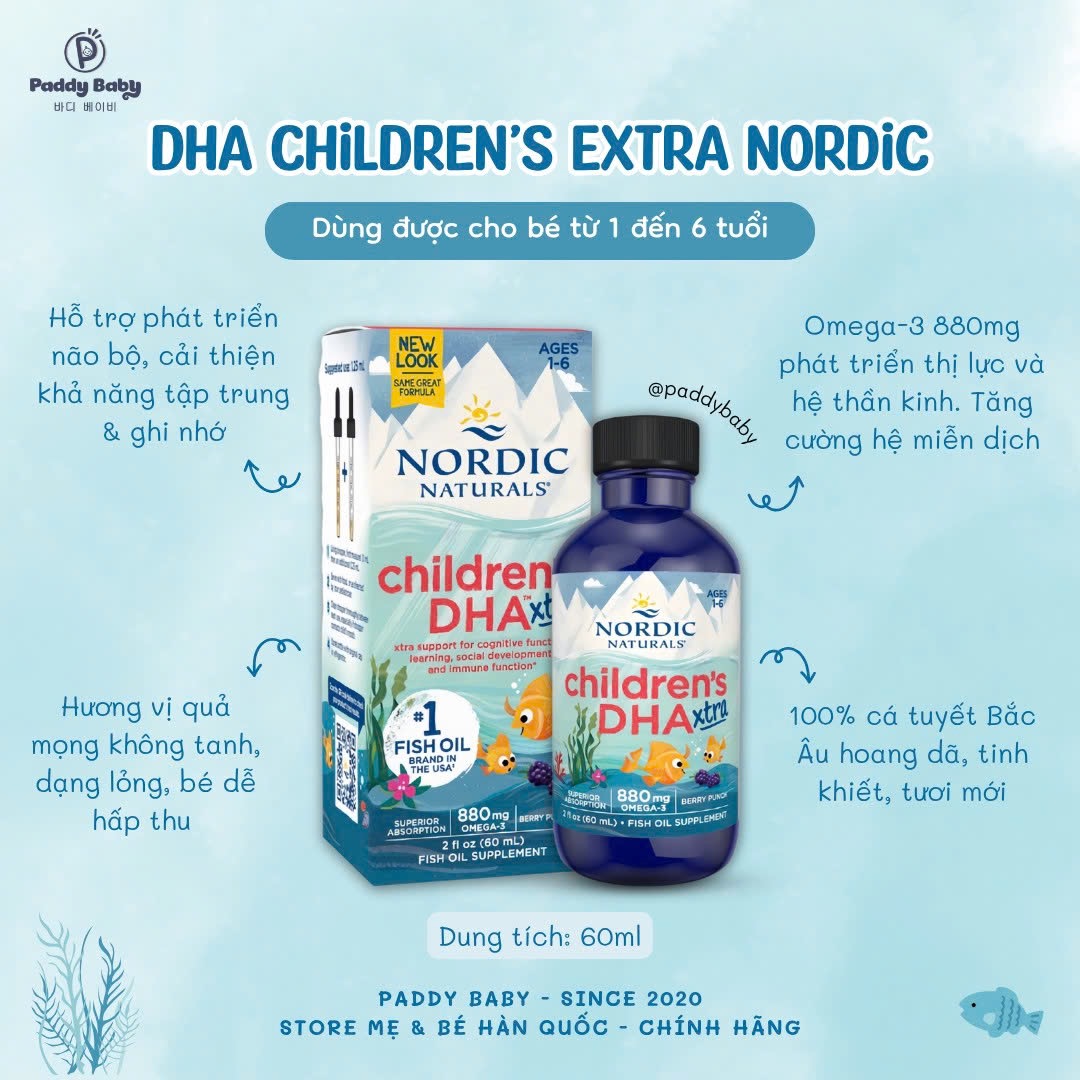 [🆕🇻🇳] Paddy Baby – Mẹ và Bé nội địa Hàn 🧑‍🧒❤️️👶⭐️ 𝐃𝐇𝐀 𝐂𝐡𝐢𝐥𝐝𝐫𝐞𝐧’𝐬 𝐄𝐱𝐭𝐫𝐚 𝐍𝐨𝐫𝐝𝐢𝐜 – 𝐁𝐨̂̉ 𝐧𝐚̃𝐨, 𝐬𝐚́𝐧𝐠 𝐦𝐚̆́𝐭, 𝐭𝐚̆𝐧𝐠 𝐭𝐚̣̂𝐩 𝐭𝐫𝐮𝐧𝐠 𝐜𝐡𝐨 𝐛𝐞́ 𝐲𝐞̂𝐮Với hàm lượng DHA tinh khiết cao Top 1 thế giới, chân ái cho các bé  , shares-0✔️ , likes-0❤️️ , date-2025-06-20 01:12:03🇻🇳🇻🇳🇻🇳📰🆕