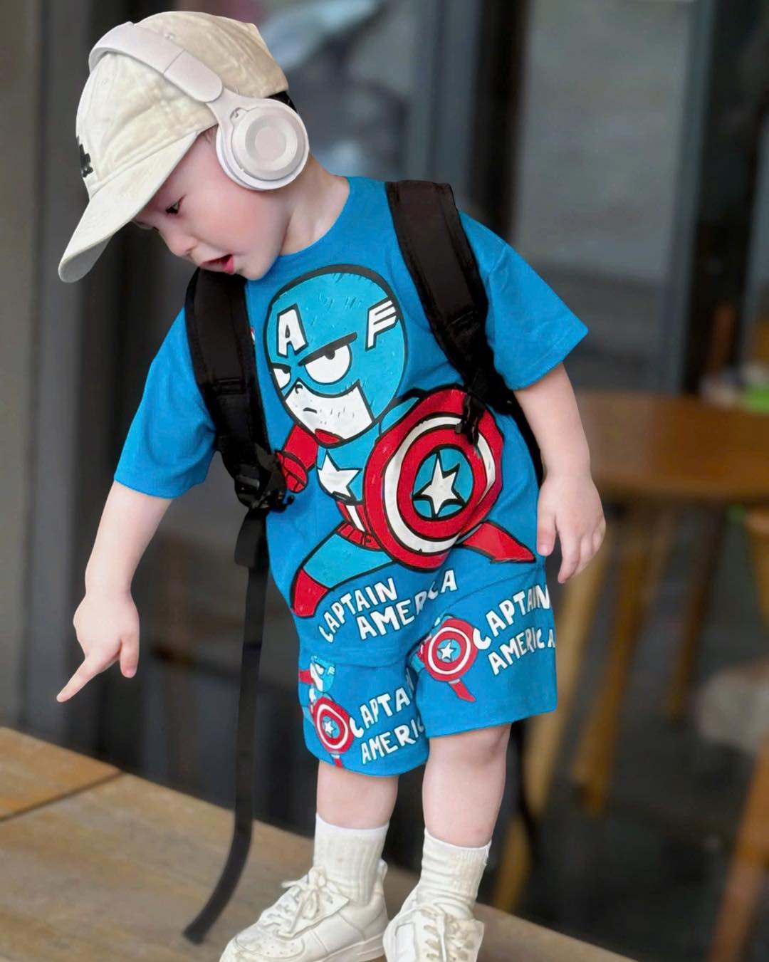 [🆕🇻🇳] NANA Kids – Thời Trang Trẻ Em 🧑‍🧒❤️️👶⭐️ SIÊU ANH HÙNG NHÍ XUẤT 9⃣9⃣ bộ
Đồ mặc mát, in hình Captain America siêu ngầu
Chất thun mềm mịn, form rộng dễ mặc – bé chạy nhảy tẹt ga𝟗𝟎:  , shares-0✔️ , likes-0❤️️ , date-2025-06-29 18:39:34🇻🇳🇻🇳🇻🇳📰🆕
