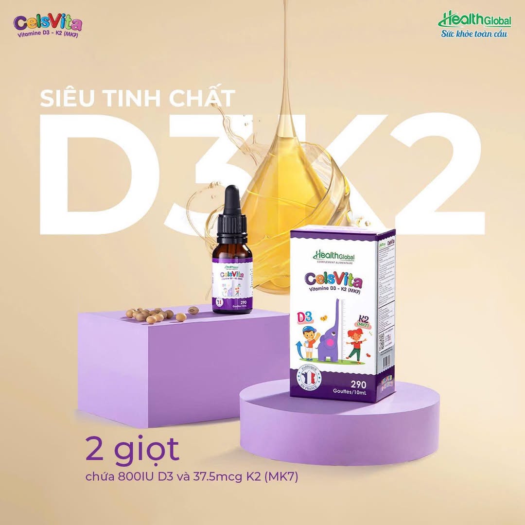 [🆕🇻🇳] Quỳnh Anh – Trọn Gói Đi Sinh – Shop chuyên cung cấp trọn gói đồ sơ sinh 🧑‍🧒❤️️👶⭐️ D3K2 SIÊU TINH CHẤT GỌI TÊN CELSVITA
Với hàm lượng 400IU D3/ 1 giọt, CelsVita thực sự xứng danh là loại D3K2 SIÊU TINH CHẤT đầu bảng hiện nay.
Thay vì việ , shares-1✔️ , likes-0❤️️ , date-2025-06-30 15:34:08🇻🇳🇻🇳🇻🇳📰🆕