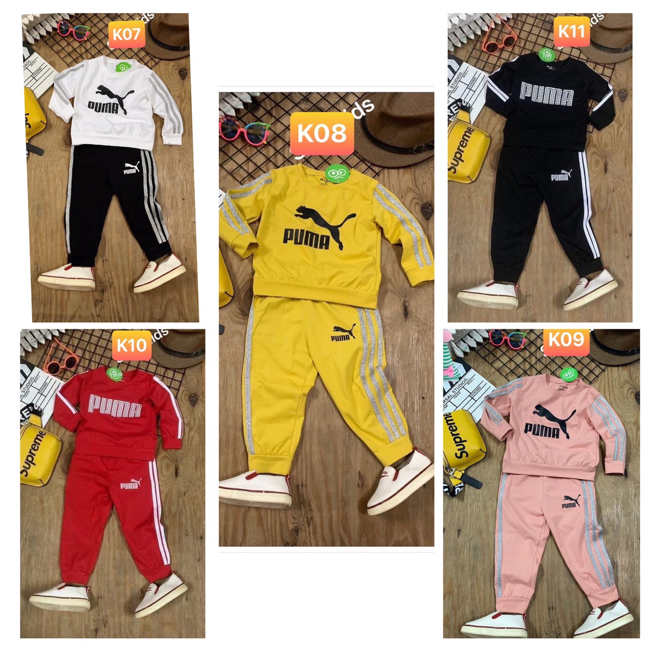 [🆕🇻🇳] T’O’M KIDS 🧑‍🧒❤️️👶⭐️ Bộ thể thao chưa bao giờ là hết hót
Ra mắt bộ puma kết hợp phối sọc thể thao cá tính nhưng lại rất lịch lãm phong cách, với chất vải cotton dày dặn co giãn , shares-0✔️ , likes-3❤️️ , date-2020-10-14 23:56:39🇻🇳🇻🇳🇻🇳📰🆕