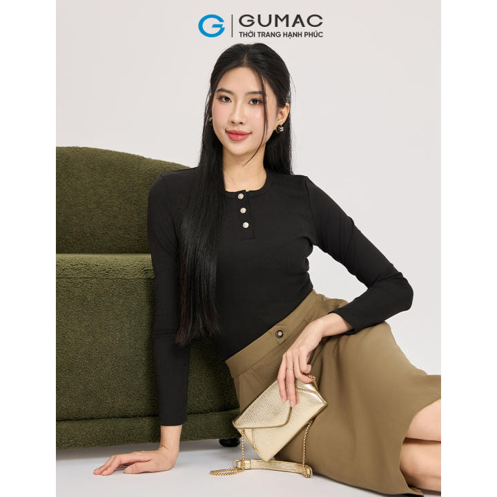 [🛒🇻🇳][25-29.7 |Voucher 10-12%] Áo thun nữ nẹp gài nút thời trang GUMAC LATE1226 – Gumac , SKU – 2920776610_VNAMZ-14104477203 – lazada.vn 🇻🇳🛒Top1Shop🛒 🇻🇳Top1Vietnam🇻🇳 🛍🛒🇻🇳