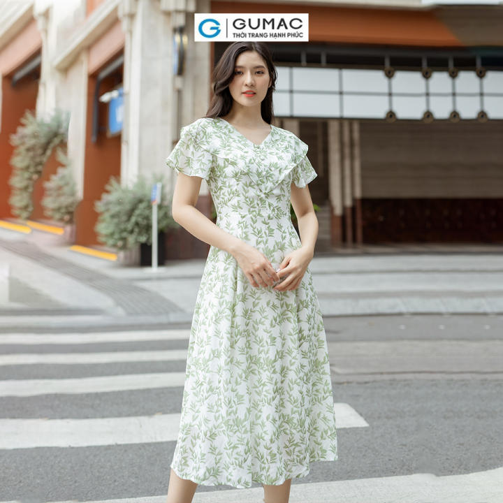 [🛒🇻🇳][25-29.7 |Voucher 10-12%] Đầm nữ dáng A nữ cổ V bèo tay loe màu hồng xanh họa tiết hoa lá nhẹ nhàng nữ tính thời trang GUMAC LDF0602 – Gumac , SKU – 2303574216_VNAMZ-11186592647 – lazada.vn 🇻🇳🛒Top1Shop🛒 🇻🇳Top1Vietnam🇻🇳 🛍🛒🇻🇳