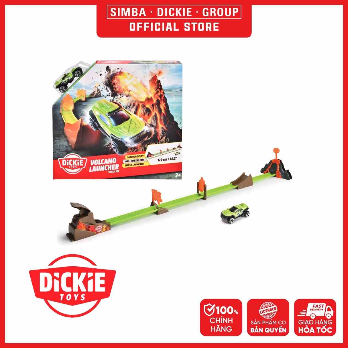 [🛒🇻🇳]Bộ Đồ Chơi Xe Mô Hình DICKIE TOYS Volcano Launcher Track Set 203333001 - Simba Toys Vietnam - Dickie Toys , SKU - - simbatoys.vn 🇻🇳🛒Top1Shop🛒 🇻🇳Top1Vietnam🇻🇳 🛍🛒🇻🇳