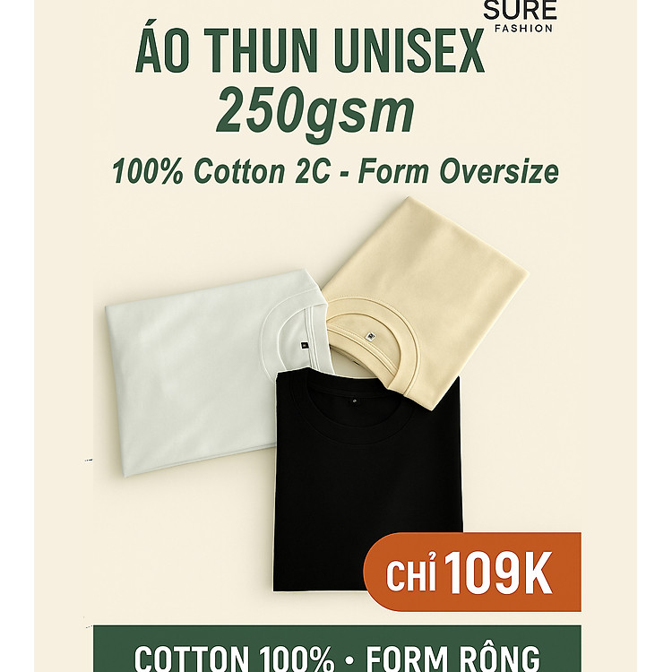 [🛒🇻🇳]Áo Thun Unisex – Oversize Chất 100% Cotton 2 chiều Dày 250gsm | Nam Nữ Mặc Siêu Đẹp – SURE FASHION S , SKU – 2271201434365 – tiki.vn 🇻🇳🛒Top1Shop🛒 🇻🇳Top1Vietnam🇻🇳 🛍🛒🇻🇳