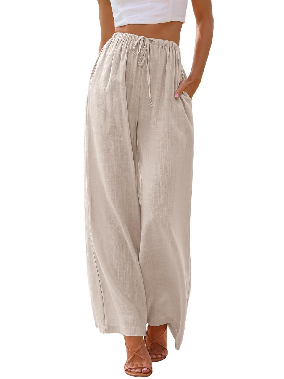 [🛒🇻🇳]Mua LILLUSORY Women’s Linen Summer Palazzo Pants Flowy Wide Leg Beach Pants with Pockets trên Amazon Mỹ chính hãng 2025 | Fado – , SKU – – fado.vn 🇻🇳🛒Top1Shop🛒 🇻🇳Top1Vietnam🇻🇳 🛍🛒🇻🇳