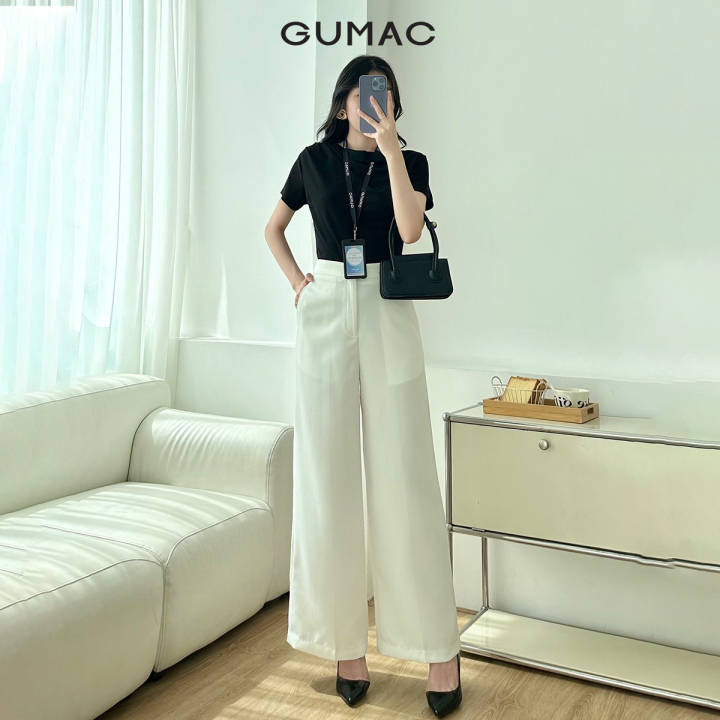 [🛒🇻🇳][25-29.7 |Voucher 10-12%] Quần tây nữ suông túi dọc thời trang GUMAC QE06067 – Gumac , SKU – 2660794434_VNAMZ-13008731842 – lazada.vn 🇻🇳🛒Top1Shop🛒 🇻🇳Top1Vietnam🇻🇳 🛍🛒🇻🇳