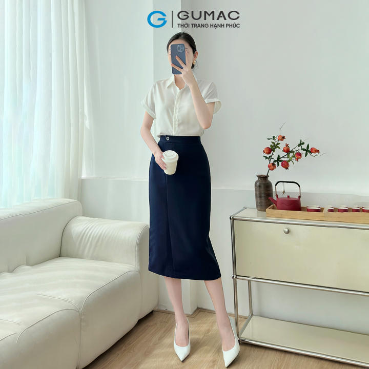[🛒🇻🇳][25-29.7 |Voucher 10-12%] Chân váy nữ bút chì đính nút thời trang GUMAC LVE0107 – Gumac , SKU – 2526019882_VNAMZ-12482629861 – lazada.vn 🇻🇳🛒Top1Shop🛒 🇻🇳Top1Vietnam🇻🇳 🛍🛒🇻🇳