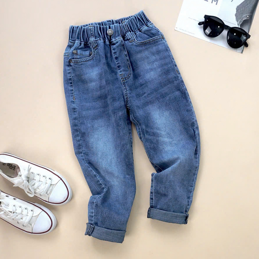 [🛒🇻🇳][19kg-60kg] Quần jean dài lưng thun vải co giãn mềm đẹp màu xanh vừa – , SKU – QD315-01 – besanhdieu.com 🇻🇳🛒Top1Shop🛒 🇻🇳Top1Vietnam🇻🇳 🛍🛒🇻🇳