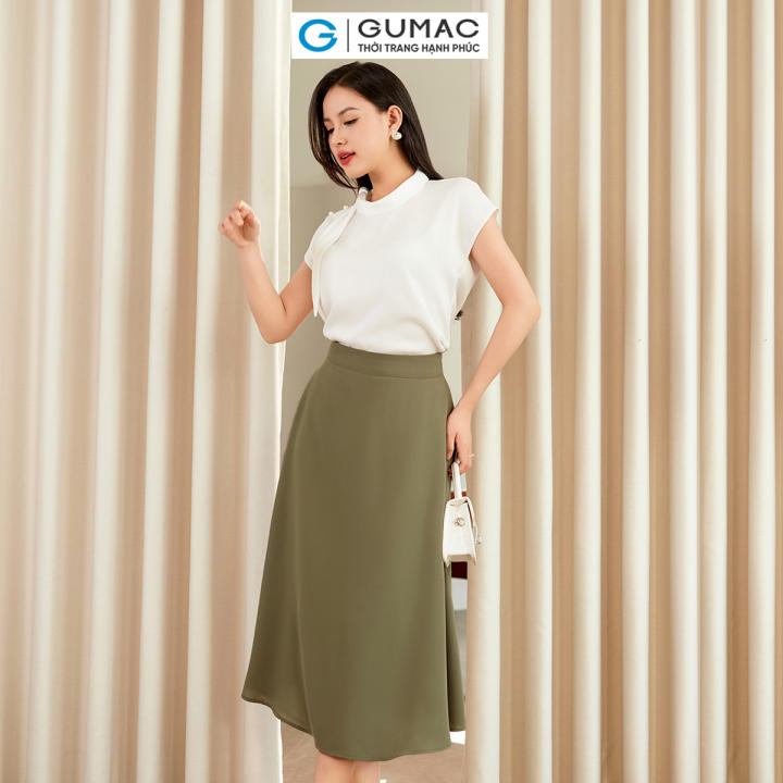 [🛒🇻🇳][25-29.7 |Voucher 10-12%] Chân váy basic nữ công sở dáng A xòe cơ bản có túi nhỏ thanh lịch thời trang GUMAC BVE00013 – Gumac , SKU – 2408234848_VNAMZ-12371848171 – lazada.vn 🇻🇳🛒Top1Shop🛒 🇻🇳Top1Vietnam🇻🇳 🛍🛒🇻🇳