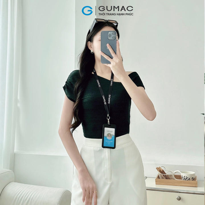 [🛒🇻🇳][25-29.7 |Voucher 10-12%] Áo thun nữ kiểu cổ lệch thời trang GUMAC LATE0932 – Gumac , SKU – 2770035083_VNAMZ-13528428904 – lazada.vn 🇻🇳🛒Top1Shop🛒 🇻🇳Top1Vietnam🇻🇳 🛍🛒🇻🇳