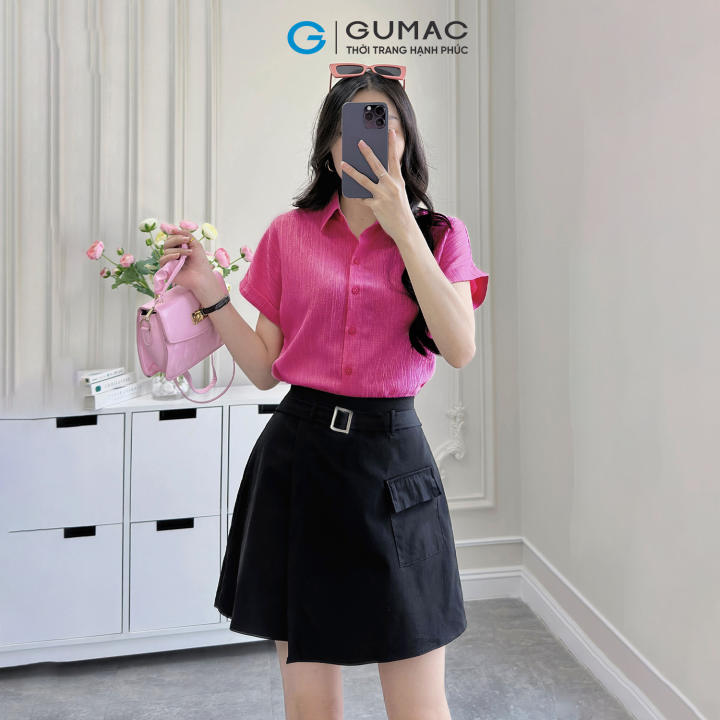 [🛒🇻🇳][25-29.7 |Voucher 10-12%] Áo sơ mi nữ tay liền thời trang GUMAC LAE1032 – Gumac , SKU – 2822459897_VNAMZ-14734843138 – lazada.vn 🇻🇳🛒Top1Shop🛒 🇻🇳Top1Vietnam🇻🇳 🛍🛒🇻🇳