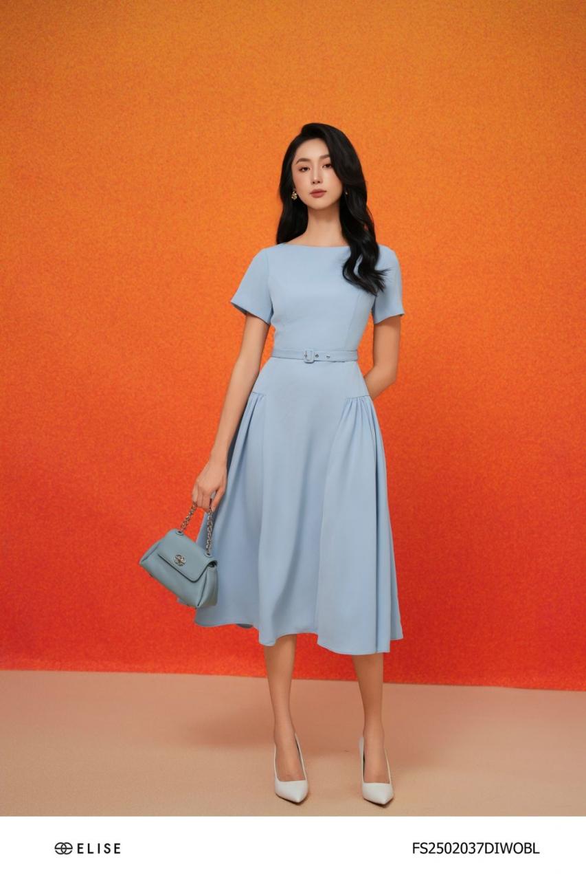 [🛒🇻🇳]ĐẦM XANH DA TRỜI XẾP NHÚN EO – , SKU – FS2502037DIWOBL – elise.vn 🇻🇳🛒Top1Shop🛒 🇻🇳Top1Vietnam🇻🇳 🛍🛒🇻🇳