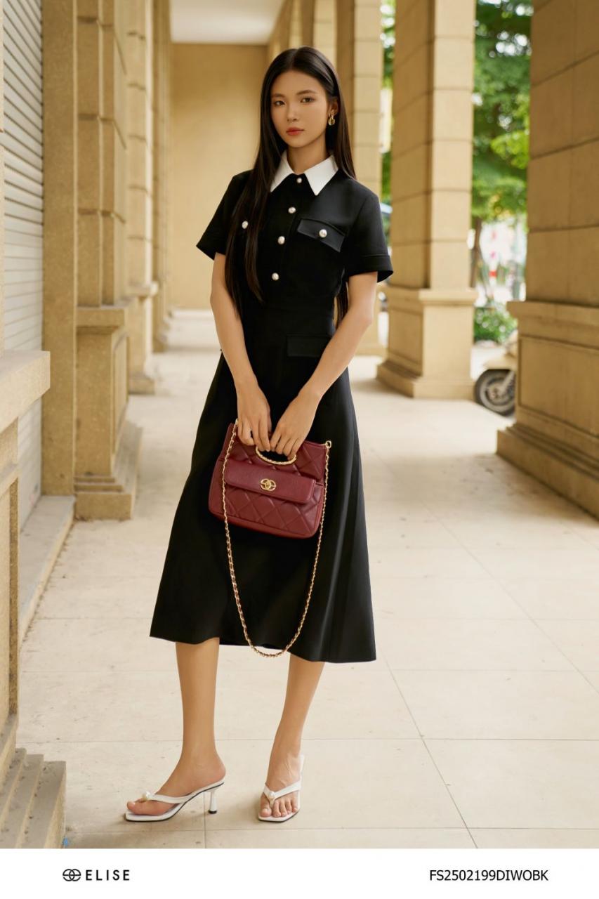 [🛒🇻🇳]ĐẦM ĐEN ỐP NẮP TÚI CỔ TRẮNG RỜI – , SKU – FS2502199DIWOBK – elise.vn 🇻🇳🛒Top1Shop🛒 🇻🇳Top1Vietnam🇻🇳 🛍🛒🇻🇳