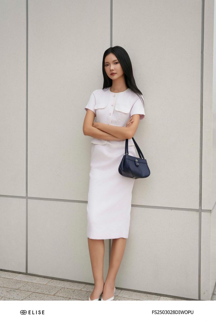 [🛒🇻🇳]ĐẦM SỢI TÍM NHẠT CẠP PEPLUM PHỐI VIỀN - , SKU - FS2503028DIWOPU - elise.vn 🇻🇳🛒Top1Shop🛒 🇻🇳Top1Vietnam🇻🇳 🛍🛒🇻🇳