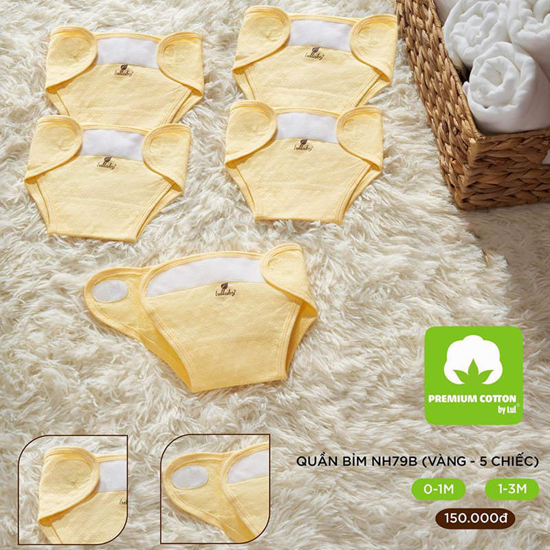 [🛒🇻🇳]NH79B.1 – Quần bỉm sơ sinh Lullaby màu vàng – Lullaby , SKU – 4393 – moby.com.vn 🇻🇳🛒Top1Shop🛒 🇻🇳Top1Vietnam🇻🇳 🛍🛒🇻🇳