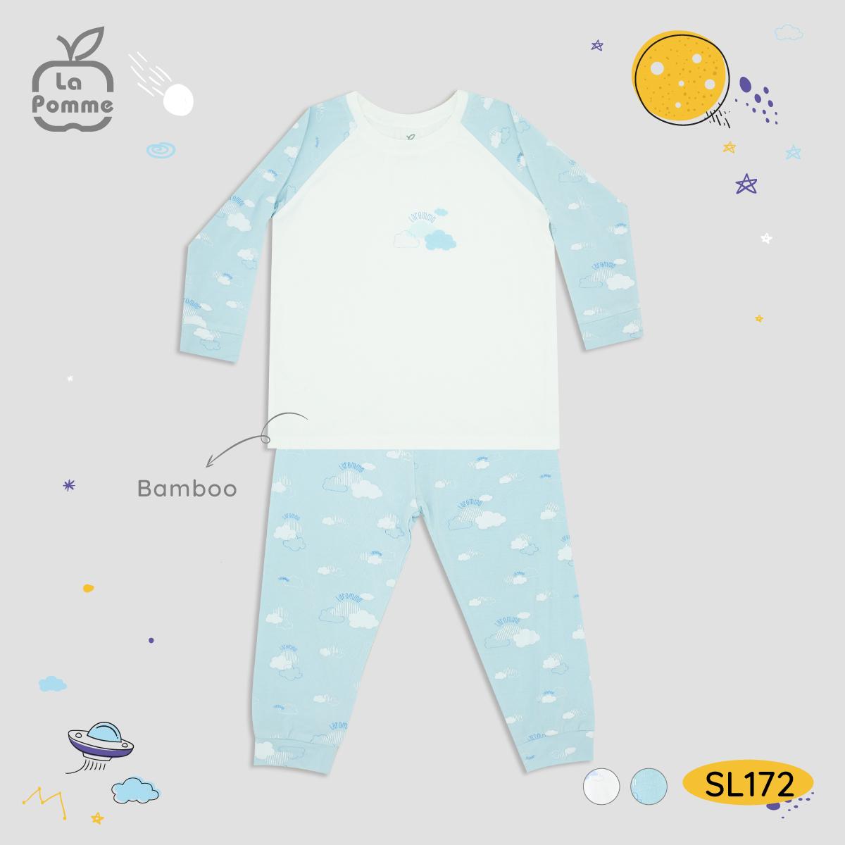 [🛒🇻🇳]SL172 – Bộ áo dài tay và quần dài in hình đám mây La Pomme – Xanh – La Pomme , SKU – 4128 – moby.com.vn 🇻🇳🛒Top1Shop🛒 🇻🇳Top1Vietnam🇻🇳 🛍🛒🇻🇳